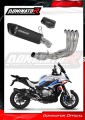 πλήρες σύστημα εξάτμισης με σιλανσιέ DOMINATOR Full System HP6 ΜΑΥΡΟ EX κατάλληλο για τη μοτοσυκλέτα BMW S1000XR 2020 - 2026 2