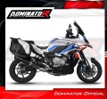 πλήρες σύστημα εξάτμισης με σιλανσιέ DOMINATOR Full System HP6 ΜΑΥΡΟ EX κατάλληλο για τη μοτοσυκλέτα BMW S1000XR 2020 - 2026 4
