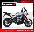 πλήρες σύστημα εξάτμισης με σιλανσιέ DOMINATOR Full System HP6 ΜΑΥΡΟ EX κατάλληλο για τη μοτοσυκλέτα BMW S1000XR 2020 - 2026 5