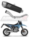 εξάτμιση τελικό DOMINATOR S3 ΜΑΥΡΟ κατάλληλο για μοτοσυκλέτα Suzuki DR-Z4SM / DR-Z4S 2025 - 2026