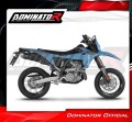 εξάτμιση τελικό DOMINATOR S6 ΜΑΥΡΟ κατάλληλο για μοτοσυκλέτα Suzuki DR-Z4SM / DR-Z4S 2025 - 2026 5