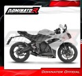 kompletny układ wydechowy z tłumikiem DOMINATOR Full System S3 CZARNY pasujący do motocykla Triumph Daytona 660 2024 - 2026 4