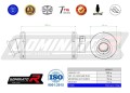 εξάτμιση τελικό DOMINATOR GP1 κατάλληλο για μοτοσυκλέτα Yamaha FZS FAZER 600 1998 - 2003 2