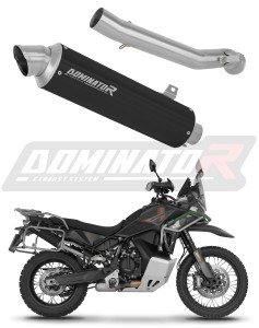 CF MOTO 1000 MT-X 2026 εξάτμιση τελικό GPF BLACK + dB killer