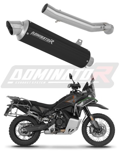 εξάτμιση τελικό DOMINATOR GPF ΜΑΥΡΟ για τη μοτοσυκλέτα CF MOTO 1000 MT-X 2026