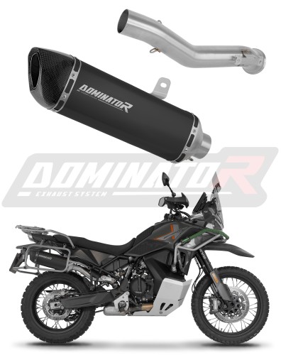 εξάτμιση τελικό DOMINATOR HP6 ΜΑΥΡΟ για μοτοσυκλέτα CF MOTO 1000 MT-X 2026