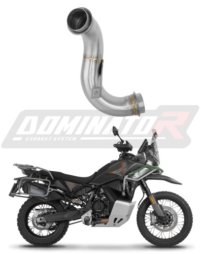 decat μεσαίο καζανάκι DOMINATOR Mid pipe κατάλληλο για μοτοσυκλέτα CF MOTO 1000 MT-X 2026