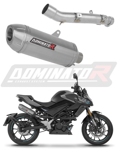 εξάτμιση τελικό DOMINATOR S3 κατάλληλο για μοτοσυκλέτα CF MOTO 125 NK 2025 - 2026