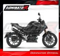 εξάτμιση τελικό DOMINATOR S3 ΜΑΥΡΟ κατάλληλο για τη μοτοσικλέτα CF MOTO 125 NK 2025 - 2026 5