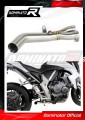 decat tłumik środkowy DOMINATOR Mid Pipe pasujący do motocykla CB 1000 R 2008 - 2017