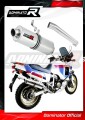 exhaust muffler DOMINATOR OV fits to Honda XRV 750 AFRICA TWIN RD04 1990  1992