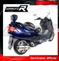 exhaust muffler DOMINATOR HP1 fits to Suzuki BURGMAN 400 1998  2002 3