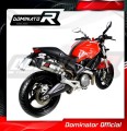 εξάτμιση σιγαστήρας DOMINATOR HP1 κατάλληλος για μοτοσυκλέτα Ducati MONSTER 696 2008 - 2014 3
