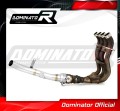 decat mid muffler DOMINATOR Mid Pipe fits to GSXS 1000 / F 2015  2020 3