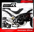 decat μεσαίο καζανάκι DOMINATOR Mid Pipe κατάλληλο για τη μοτοσυκλέτα MULTISTRADA 1200 2010 - 2014 4