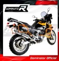 εξάτμιση τελικό DOMINATOR Στρογγυλό κατάλληλο για μοτοσικλέτα Honda XRV 750 AFRICA TWIN RD07A 1996 - 2003 3