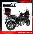 exhaust muffler DOMINATOR ROUND fits to Suzuki DL 650 V Strom 2007  2011 2