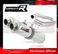 exhaust muffler DOMINATOR ROUND fits to Honda CBR 1000F DUAL 1988  2000