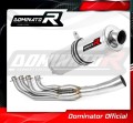 complete exhaust system with muffler DOMINATOR Full System ROUND fits to BMW K1200RS 1997  2000 2
