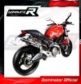 exhaust muffler DOMINATOR GP1 fits to Ducati MONSTER 696 2008  2014 3