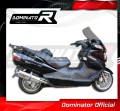 wydech tłumik DOMINATOR Owalny pasujący do motocykla Suzuki BURGMAN 650 - 2013  3