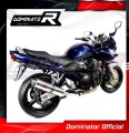 εξάτμιση τελικό DOMINATOR Στρογγυλό κατάλληλο για μοτοσυκλέτα Suzuki GSF BANDIT 1200 2001 - 2005 3