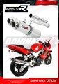 wydech tłumik DOMINATOR Okrągły pasujący do motocykla Honda VTR 1000F Firestorm 2002 - 2006