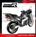 wydech tłumik DOMINATOR Okrągły pasujący do motocykla Aprilia ETV 1000 Caponord 2001 - 2004 3