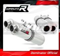 wydech tłumik DOMINATOR Okrągły pasujący do motocykla Suzuki GSXR 1300 Hayabusa 1999 - 2007 2