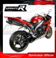decat μεσαίος σωλήνας DOMINATOR Mid Pipe κατάλληλος για τη μοτοσυκλέτα YZF R1 1000 RN12 2004 - 2006 5