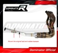 decat tłumik środkowy DOMINATOR Mid Pipe pasujący do motocykla Z900 2017 - 2019 3