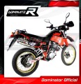 εξάτμιση τελικό DOMINATOR Στρογγυλό κατάλληλο για μοτοσυκλέτα Yamaha XT 600 1987 - 1989 3