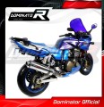 exhaust muffler DOMINATOR ROUND fits to Kawasaki ZRX 1200 S 2001  2007 3