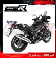 wydech tłumik DOMINATOR Homologowany ROUND pasujący do motocykla DL 1000 V-STROM 2017 - 2020 2