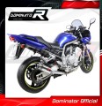 εξάτμιση τελικό DOMINATOR GP1 κατάλληλο για μοτοσυκλέτα Yamaha FZS FAZER 1000 2001 - 2005 3