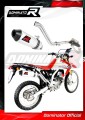 complete exhaust system with muffler DOMINATOR Full System z PowerBomb MX2 fits to Honda CRF 250 L 2012  2016