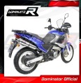 εξάτμιση τελικό DOMINATOR Στρογγυλό κατάλληλο για τη μοτοσικλέτα Aprilia Pegaso 650 2001 - 2004 3
