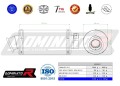 εξάτμιση σιγαστήρας DOMINATOR GP1 κατάλληλος για μοτοσυκλέτα Triumph SPEED TRIPLE 1050 2005 - 2010 2
