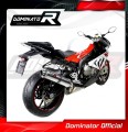 exhaust muffler DOMINATOR homologated road legal ROUND fits to S1000RR 2017  2018 2
