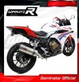 εξάτμιση τελικό DOMINATOR HP1 κατάλληλο για μοτοσυκλέτα Honda CBR 500 R 2016 - 2024 3