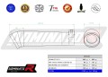 wydech tłumik DOMINATOR GP2 pasujący do motocykla Triumph SPEED TRIPLE 1050 2005 - 2010 2