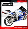 εξάτμιση σιγαστήρας DOMINATOR GP1 κατάλληλος για μοτοσυκλέτα Suzuki GSXR 750 K1 K5 2001 - 2005 2