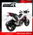 εξάτμιση τελικό DOMINATOR HP3 κατάλληλο για τη μοτοσυκλέτα Ducati MTS 1200 S MULTISTRADA 2015 - 2017 3