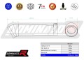 εξάτμιση τελικό DOMINATOR GP2 που ταιριάζει στη μοτοσυκλέτα Aprilia RSV 4 RF 2015 - 2016 2