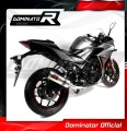 πλήρες σύστημα εξάτμισης με σιγαστήρα DOMINATOR Full System HP3 κατάλληλο για μοτοσυκλέτα Yamaha YZF R3 2015 - 2018 3