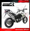 exhaust muffler DOMINATOR ROUND fits to Yamaha XT 660 R 2004  2016 3