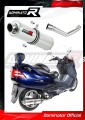 wydech tłumik DOMINATOR Okrągły pasujący do motocykla Suzuki BURGMAN 400 1998 - 2002