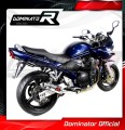 εξάτμιση τελικό DOMINATOR GP1 κατάλληλο για μοτοσικλέτα Suzuki GSF BANDIT 1200 2001 - 2005 3