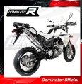 exhaust muffler DOMINATOR ROUND fits to Yamaha XT 660 R 2004  2016 3