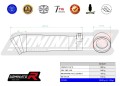 exhaust muffler DOMINATOR GP2 fits to Yamaha YBR 250  3